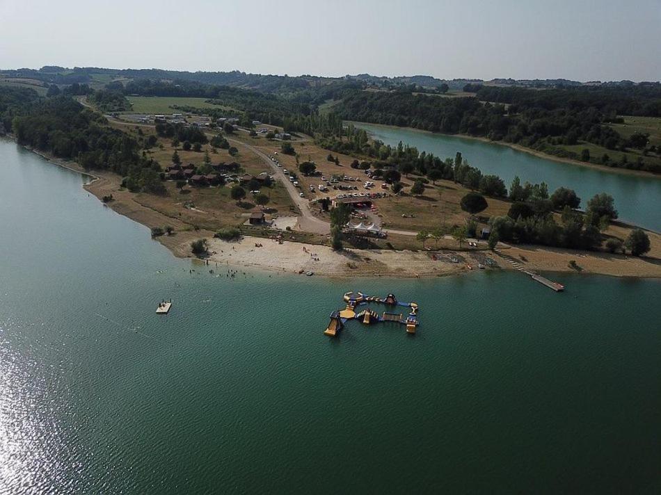 Les Chalets Du Lac De La Gimone Saint-Blancard Экстерьер фото