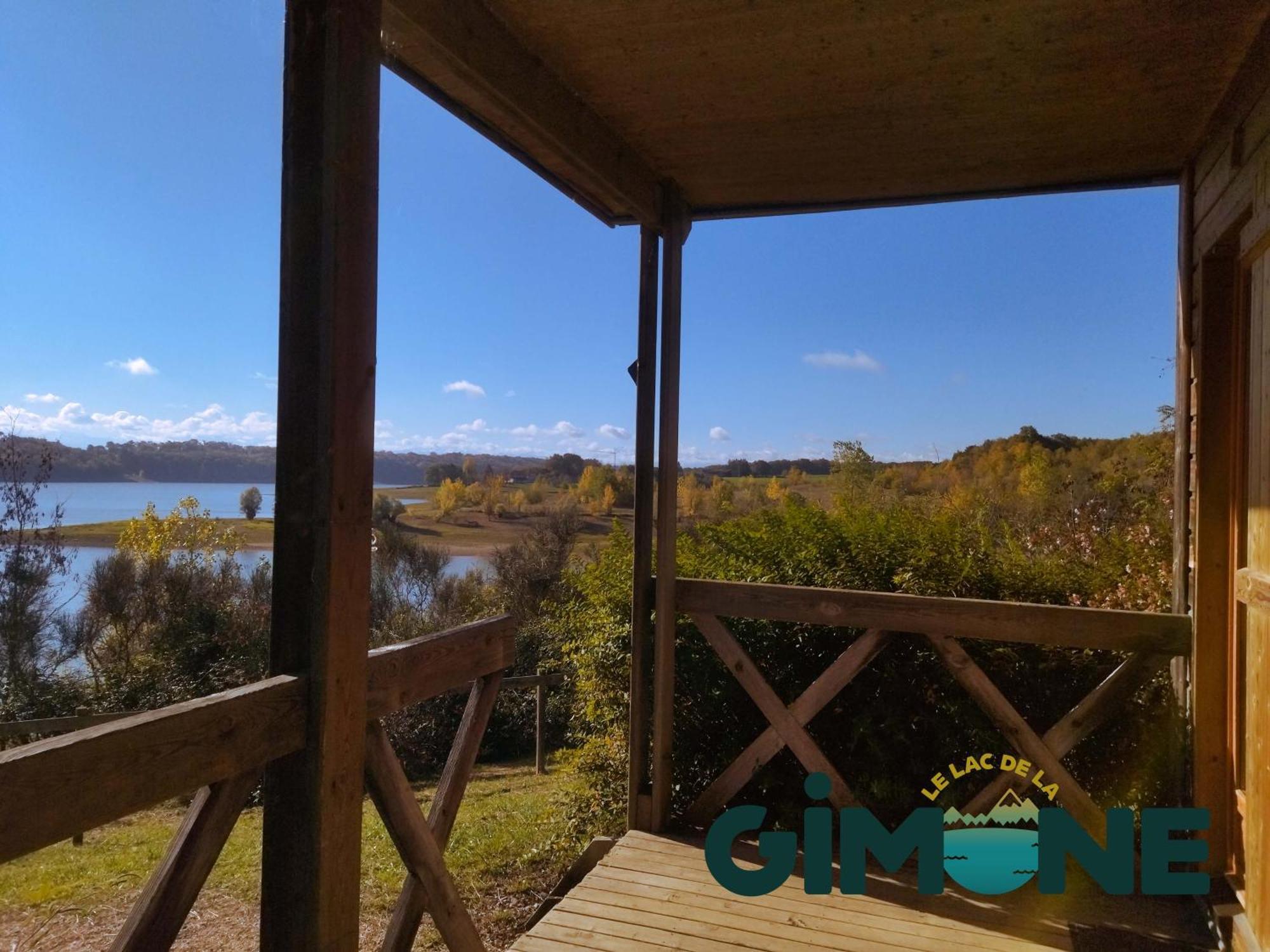Les Chalets Du Lac De La Gimone Saint-Blancard Экстерьер фото
